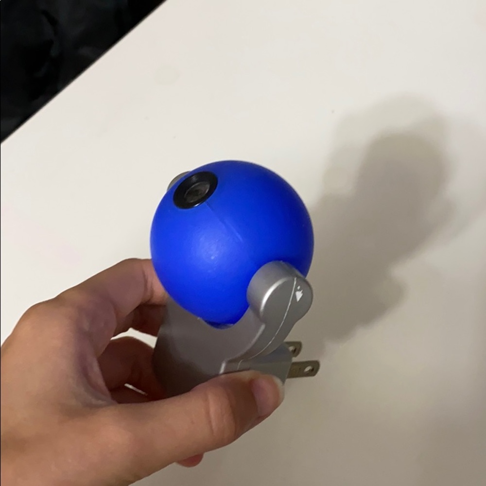 Projector nightlight blue
